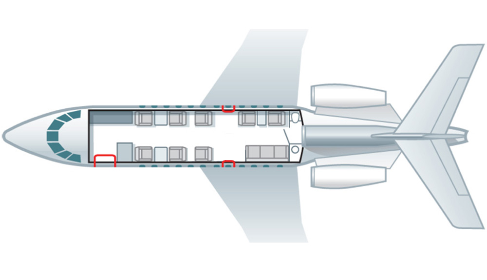 аренда частного самолета Dassault Falcon 900 EX